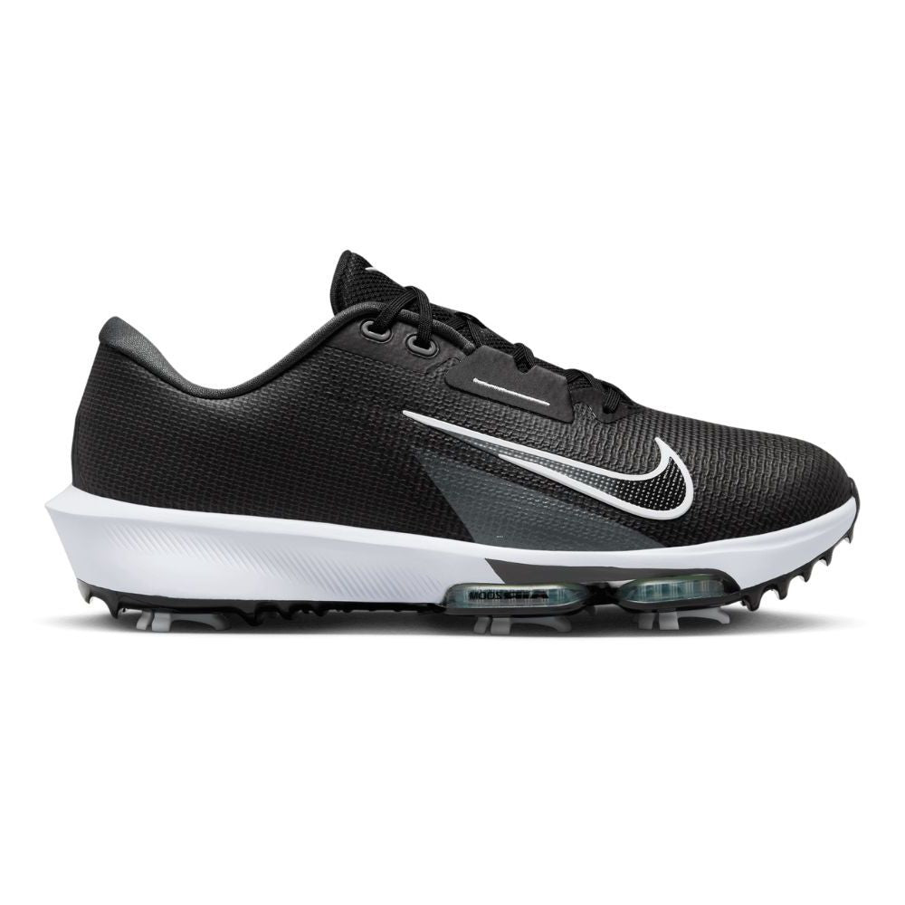 Nike Air Zoom Infinity Tour Next % 2 Mens Spiked Golf Shoes FD0217 002 Black / White-Vapor Green-Iron Grey 002 8 