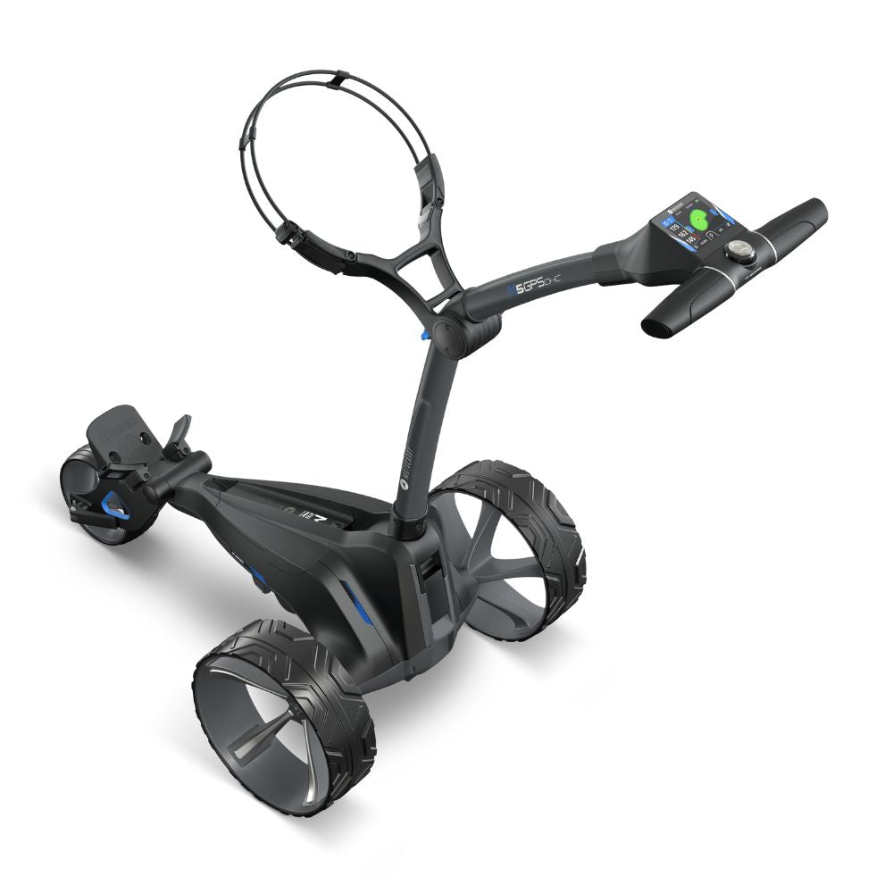 Motocaddy M5 GPS DHC Ultra 36 Hole Electric Golf Trolley 2024 w/ FREE GIFT   