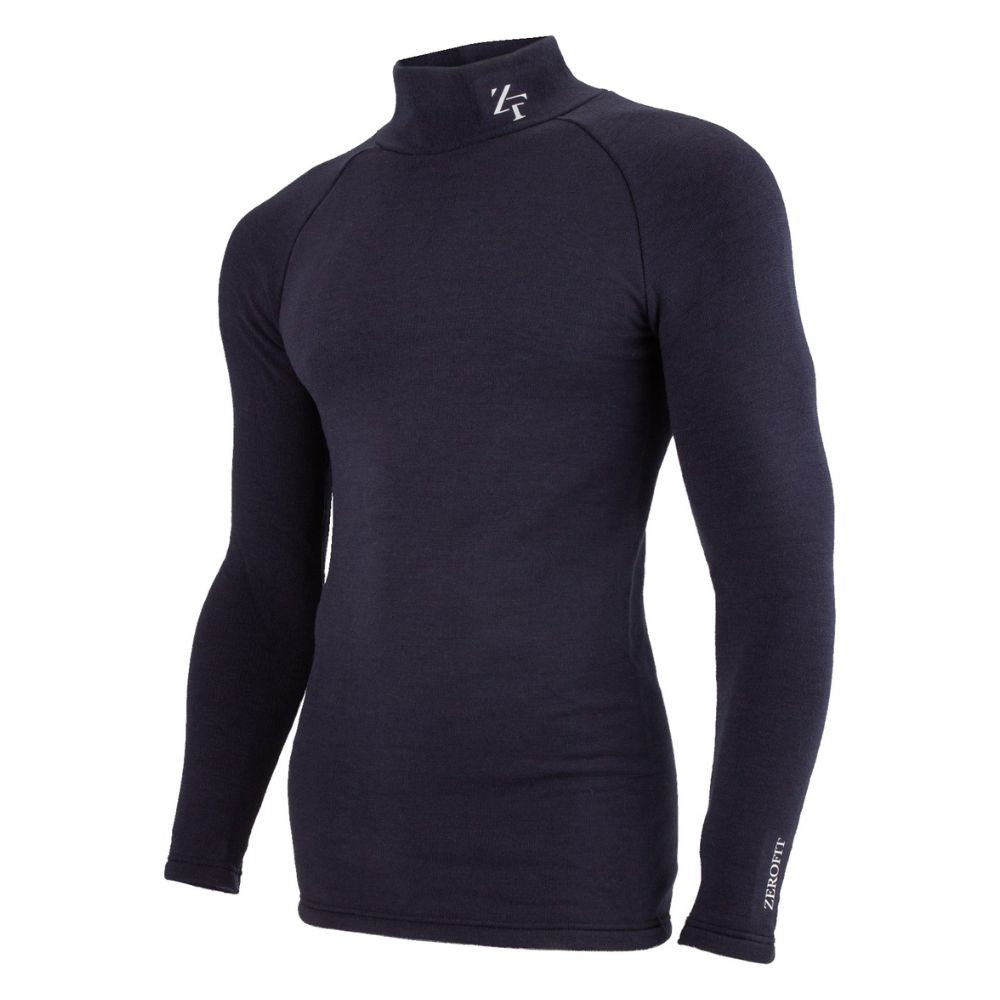 Zerofit Heatrub Ultimate Baselayer - Golf Hiking Skiing Outdoors - Navy Navy M