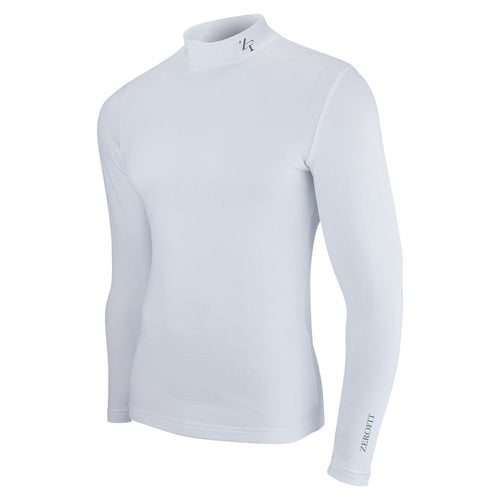 Zerofit Heatrub Move Baselayer - Golf Hiking Skiing Outdoors - White White M