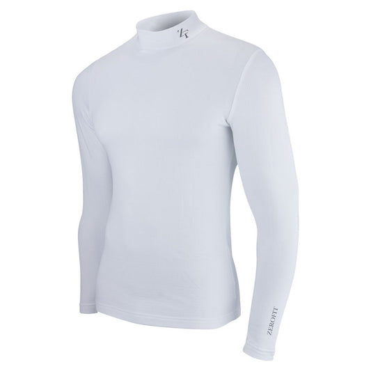 Zerofit Heatrub Move Baselayer - Golf Hiking Skiing Outdoors - White White M