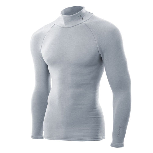 Zerofit Heatrub Ultimate Baselayer - Golf Hiking Skiing Outdoors - Grey Grey M