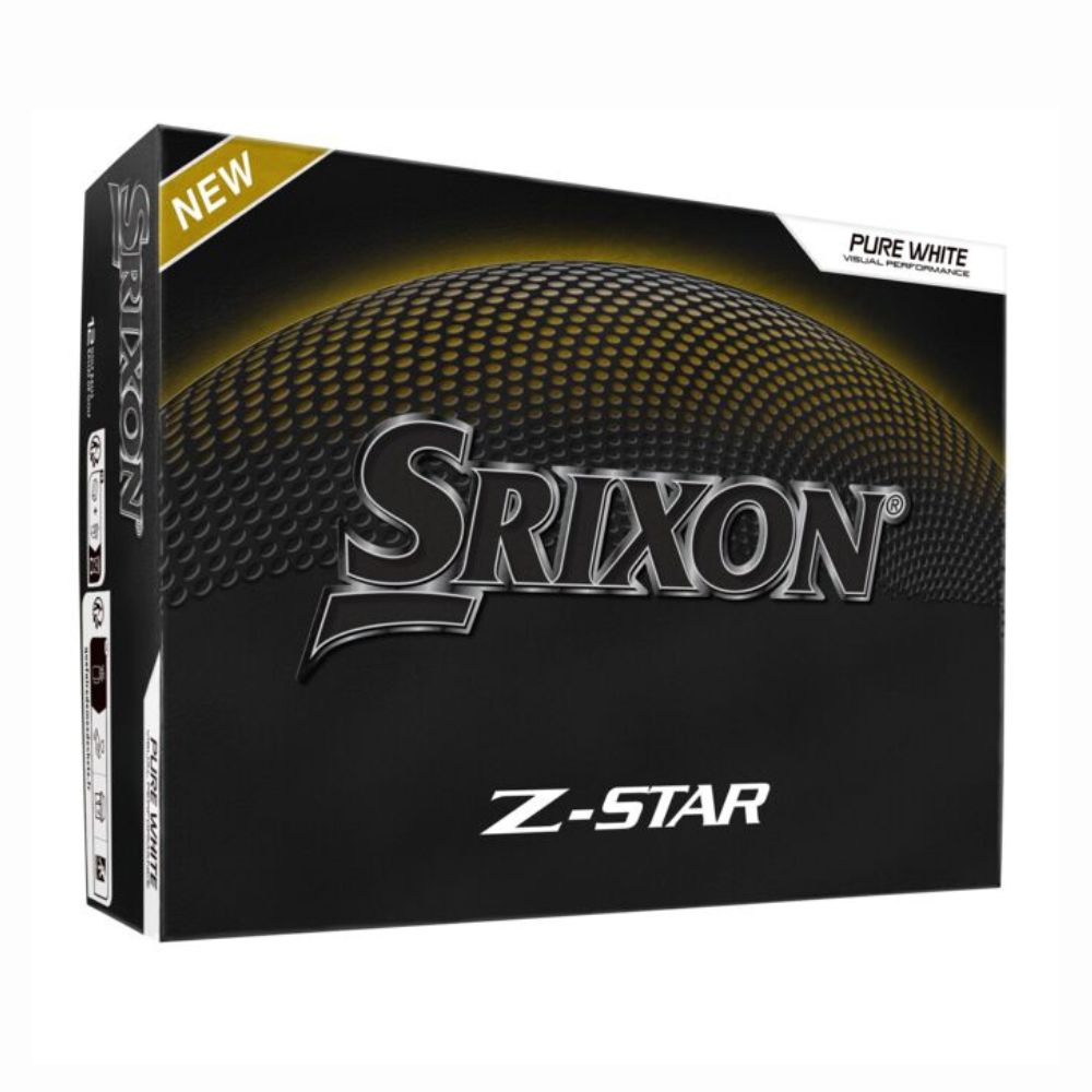 Srixon Z-Star Gen 9 Golf Balls 2025 - White White