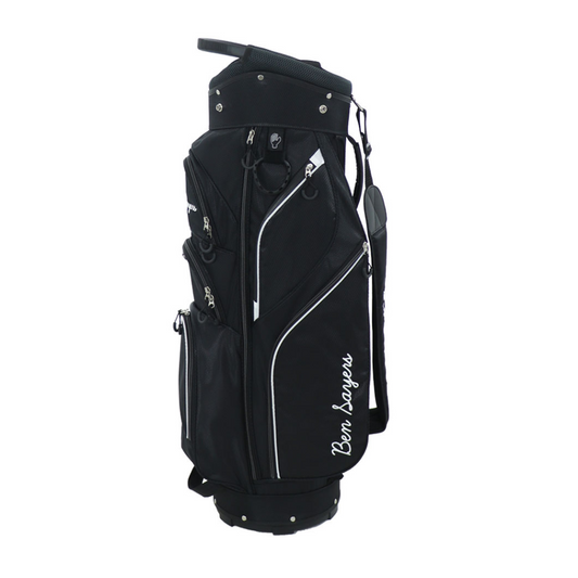 Ben Sayers DLX Cart Bag 2025 - Black / White