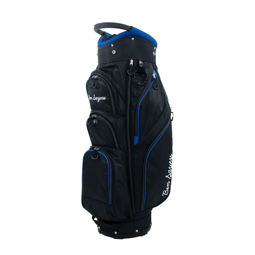 Ben Sayers DLX Cart Bag 2025 - Black / Blue