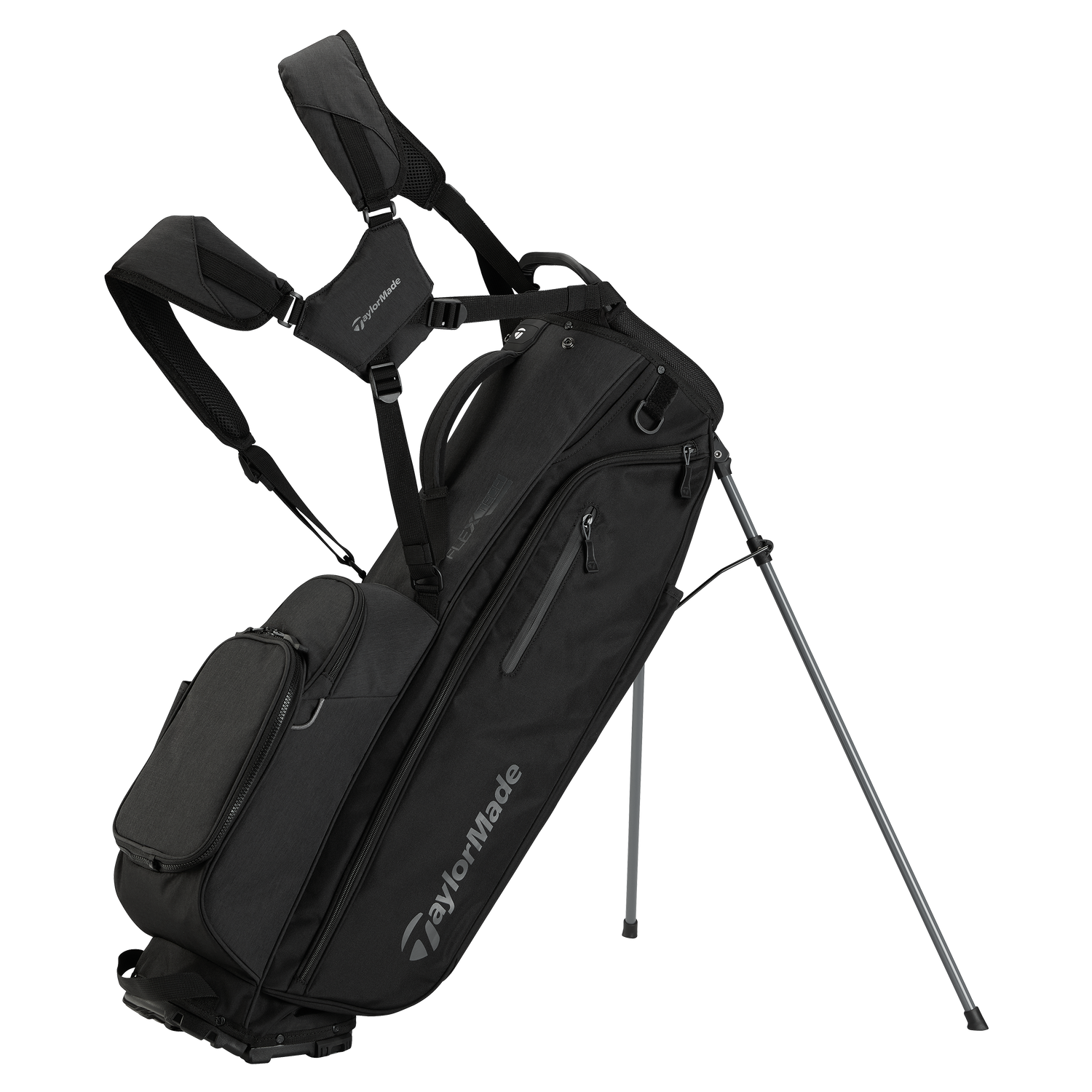 TaylorMade FlexTech Golf Stand Bag - Black Black