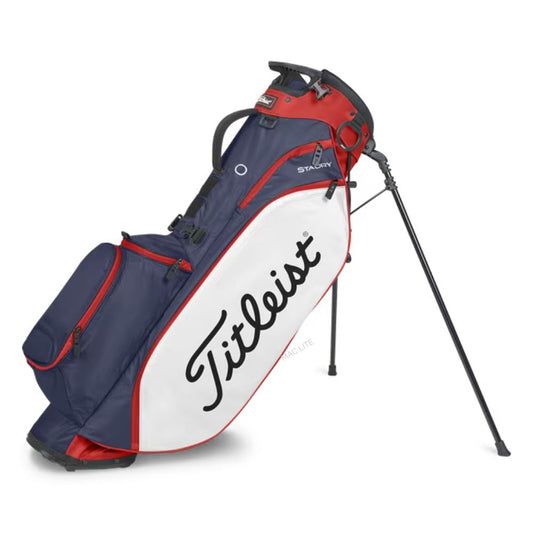 Titleist Players 4 StaDry Stand Bag 2024 - Navy White Red Navy/White/Red  