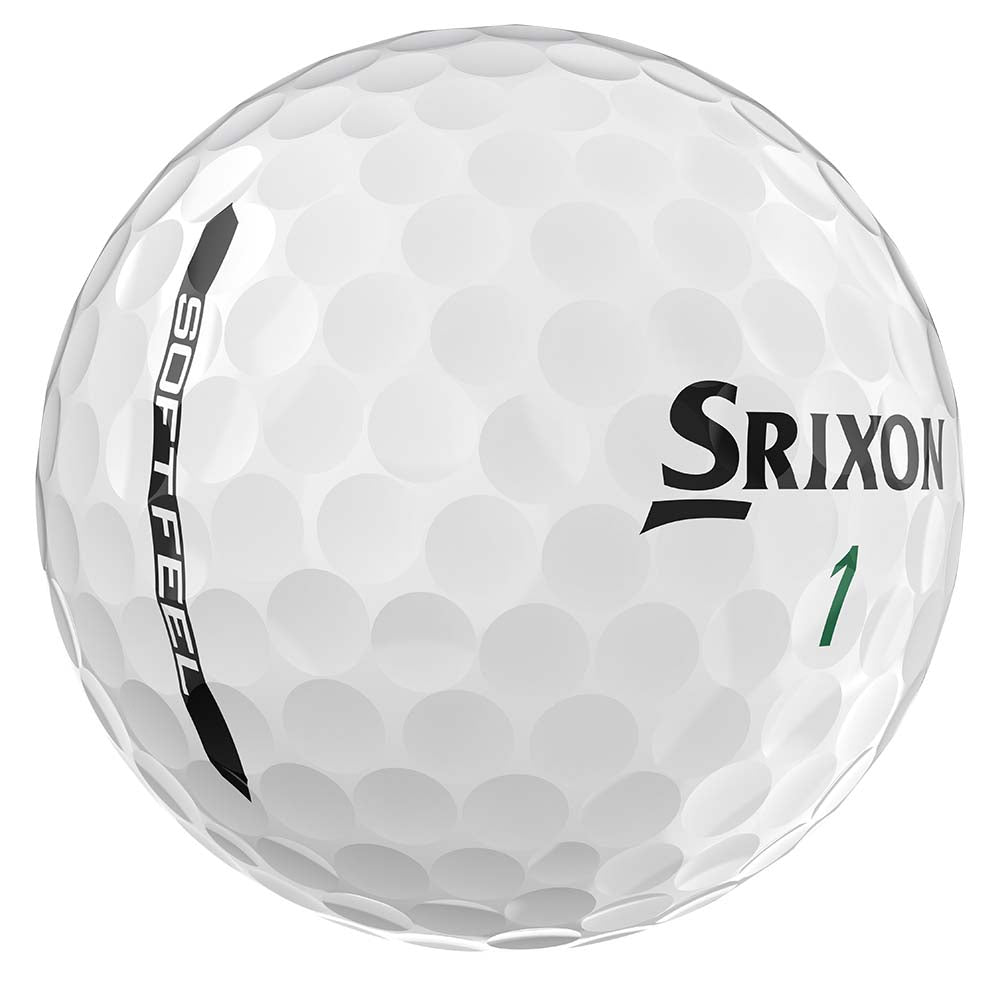 Srixon Soft Feel White Golf Balls - Xmas Double Dozen Packs   