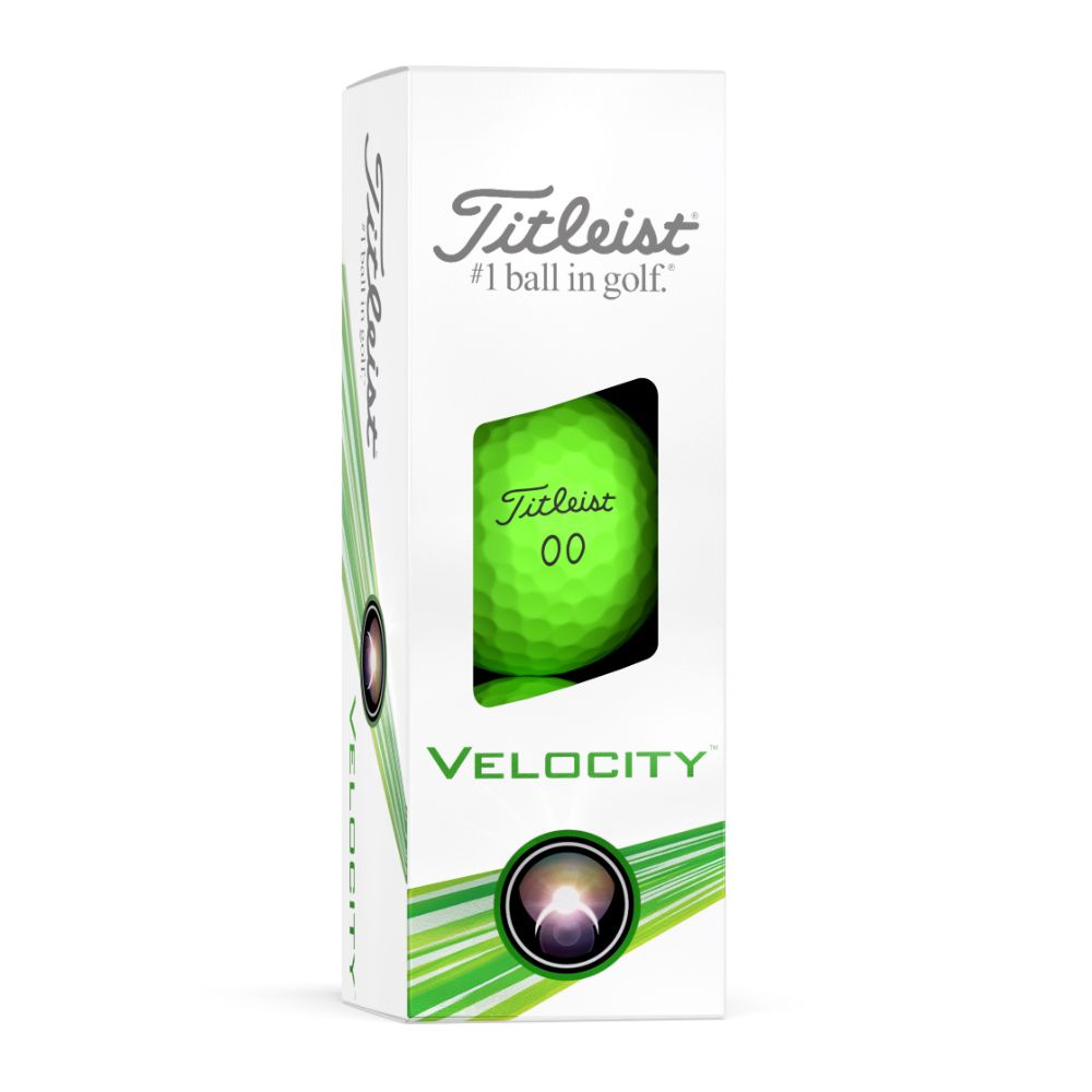 Titleist Velocity Golf Balls 2024 - Green   