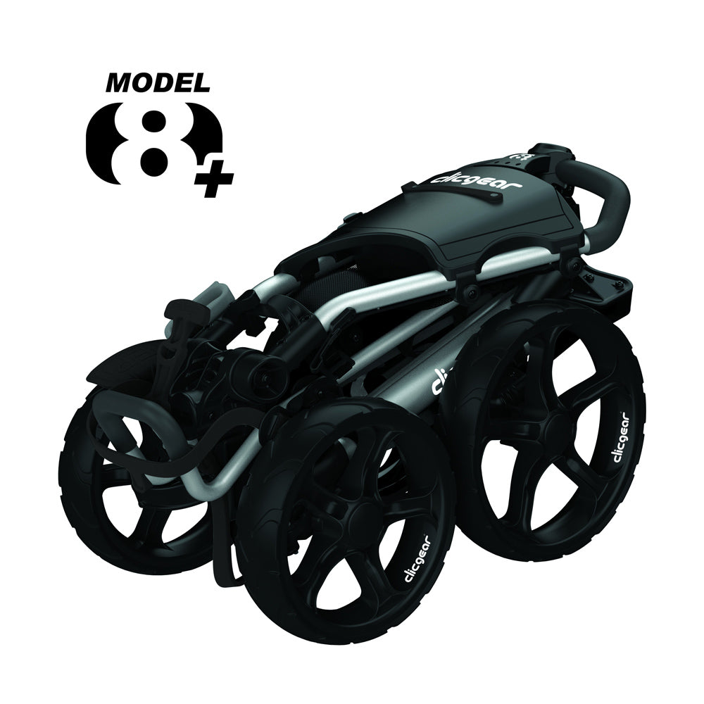 Clicgear 8.0+ 4 Wheeled Push Golf Trolley   