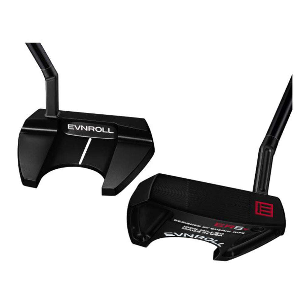 Evnroll ER5vB1 Black Short Slant Hatchback Mallet Golf Putter