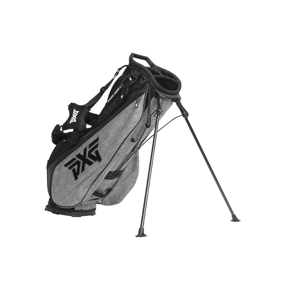 PXG Lightweight Carry Stand Bag in Black & White