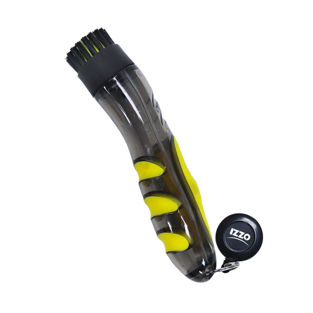 IZZO Golf Aqua Golf Club Cleaning Brush Black  