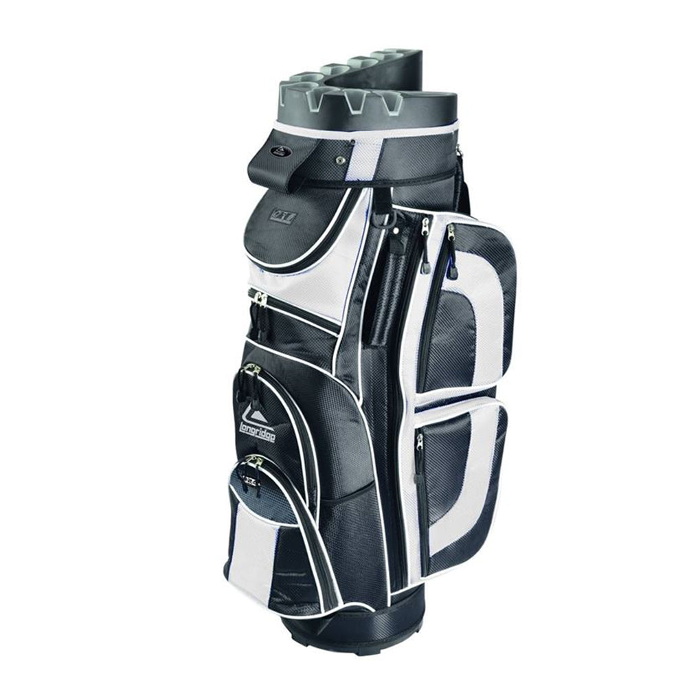 Longridge Pro Golf Cart Bag Black/White  